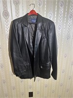 Vintage Leather Jacket Sz M