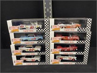 Group of 1:43 NASCAR Legends Diecast Stock Cars