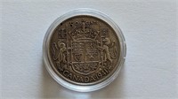 1941 Canada Silver 50 Cent Coin