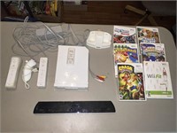 Wii, games, charging Doc, sensor