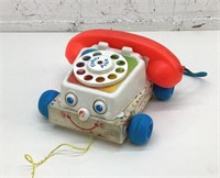 Vintage Fisher-Price, telephone pull toy