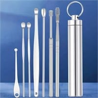 6 pc stainless steel ear cleaning kit