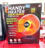 HANDY HEATER HEAT WAVE PARBOLIC SPACE HEATER