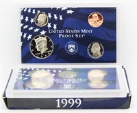 1999 US Mint Proof Set w' State Quarters