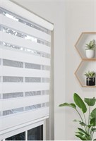 2X Roller Shades  WHITE SIZE 36x78