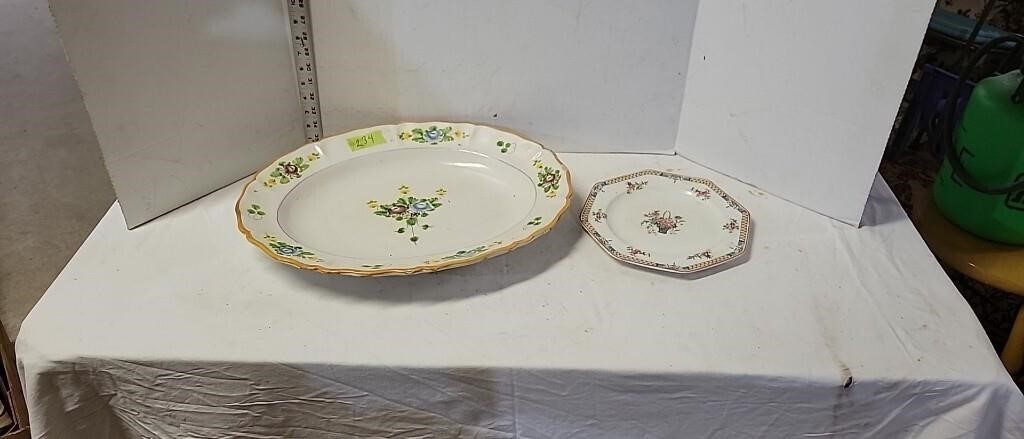 Large Platter & Plate