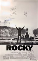 Autograph Rocky Poster