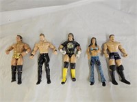 5 Vintage WWE Action Figures