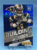 Tavon Austin Building Blocks Blue Prizm 2013