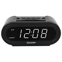 Sharp Digital Alarm Clock Automatic Setting