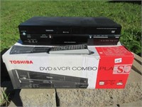 TOSHIBA DVD/VCR/MULTI PLAYBACK COMBO