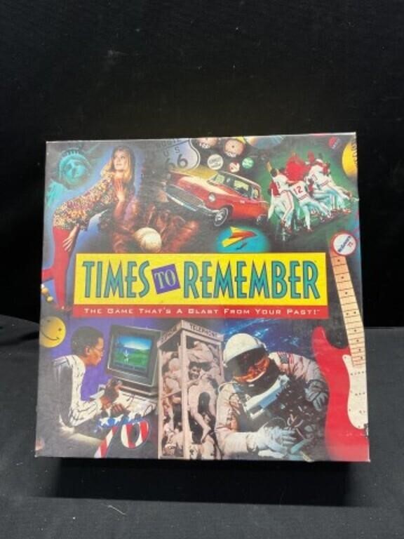 Times To. Remember Board Games