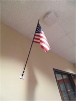 Main Office Flag w/ Bracket & Wall Art