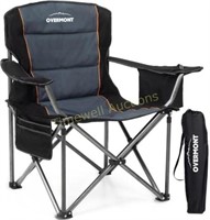 Overmont Camping Chair 385lbs - Single Pack