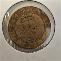 2 1906 Canadian Pennies