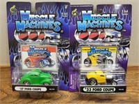 NEW 2 MUSCLE Machines 37 FORD Coupe +33 Ford Coupe