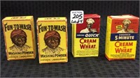 Lot of 4 Sm. Adv. Boxes Including