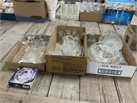 Three Boxes of Glassware PU ONLY