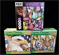 TDC Collection of Three Large Puzzles NIB