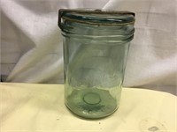18 oz Aqua EUREKA Canning Jar with Glass Lid