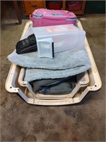 2 Dog Crates and Accessories