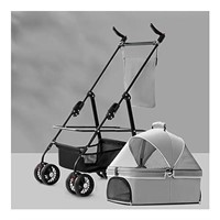 Dog Stroller Pet Stroller,4 Wheel Pet Stroller for