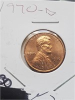 BU 1970-S Lincoln Penny