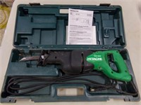 Hitachi Model CR 13V Reciprocating Saw - Powers ON