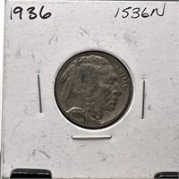 1936 BUFFALO NICKEL