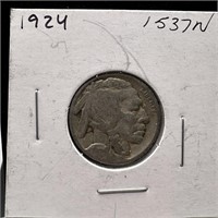 1924 BUFFALO NICKEL