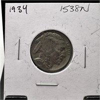 1934 BUFFALO NICKEL