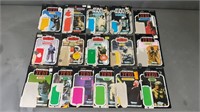 16pc Vtg 1977-84 Star Wars Card Backs w/ POTF