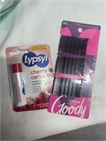 New Lip Chap and Bobby Pins