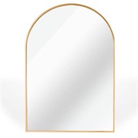 1 20 in. W x 30 in. H Arched Wall Mirror Suitable