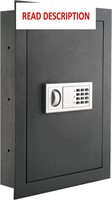 Paragon 7725 Wall Safe - Jewelry Secure  Gray
