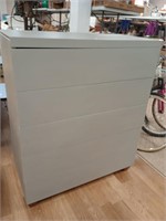 gray dresser