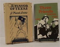 1st. Edition J. Frank Dobie "The Flavor Of Texas"