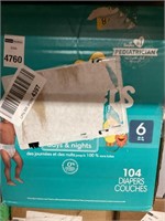 Pampers Baby Dry Diapers Size 6 104 Count