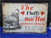 Fluffy Butt Hut Tin