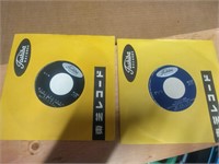 2- Toshiba Records 45's