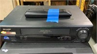 Sharp brand VHS player model VC-8382 with