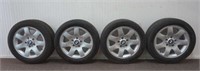 4 BMW Aluminum 16 x 7 Factory Wheel Set w/ Tires