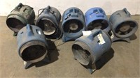 (Qty - 7) *Non-Working* Air Movers-