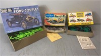 Lot of Plastic Model Cars