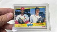 1989 Fleer Baseball #652 Major Prospects Ken Hill
