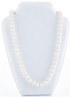 Imperial Pearl Strand - Choker Length 925 Silver C