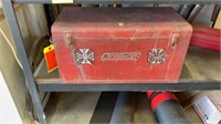Red Snap On Tool Box W/ Misc. Tools