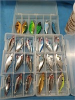 24 Fishing lures look at pictures