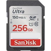 SanDisk 256GB Ultra SDXC UHS-I Memory Card - Up