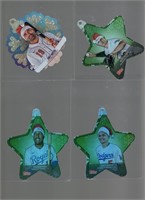 3 - 2021 Topps Holiday Ornament Die Cut Cards: Cor